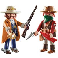 Playmobil Pack Duo Bandido y Sheriff