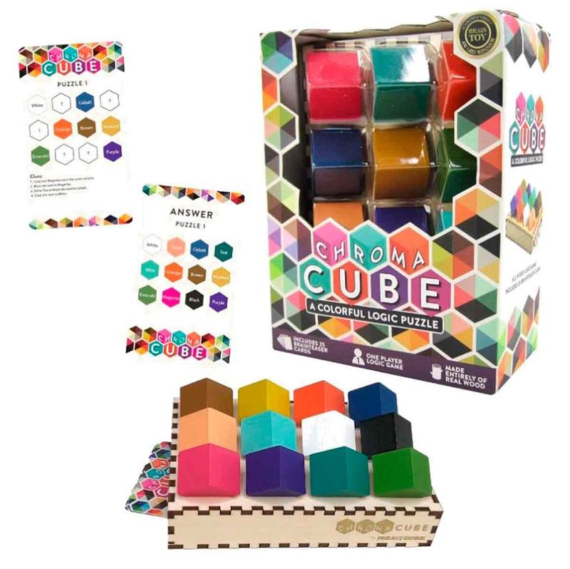 Chrome-Cube-Juego-de-Logica-y-Deduccion