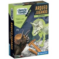 Ciencia y Juego LAB Arqueo Jugando Triceratops