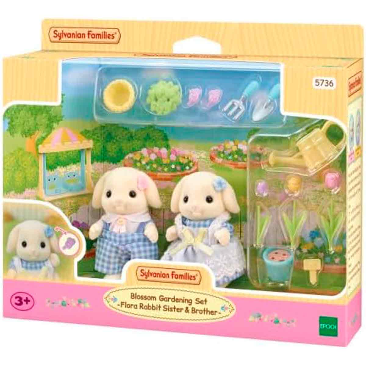 Sylvanian Families Pack Hermanos Conejo Flora Drim