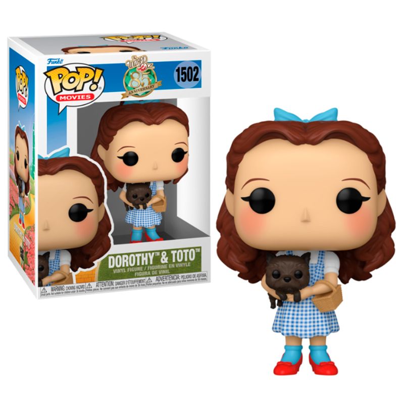 Funko-POP--Mago-de-Oz-Dorothy-con-Toto