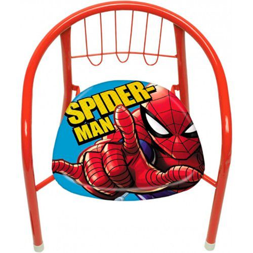Spiderman Silla de Metal Infantil