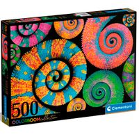 Puzzle Colas Rizadas 500 Piezas