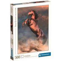 Puzzle Caballo Semental Rojo Salvaje 500 Piezas