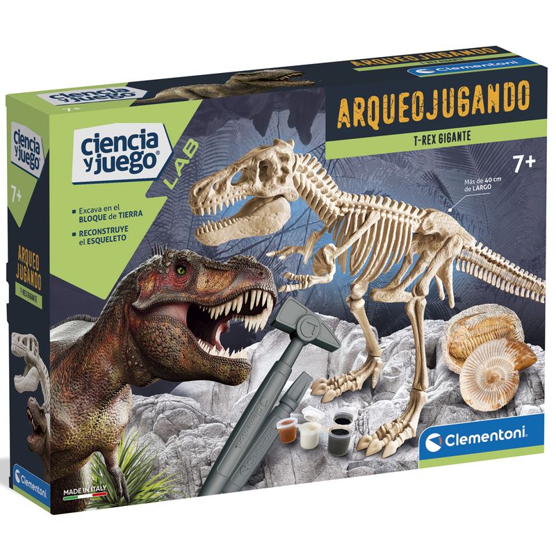 Arqueojugando-T-Rex-Gigante