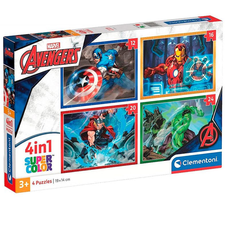 Los-Vengadores-Puzzle-Evolutivo-4-en-1