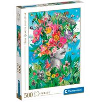 Puzzle Cabeza en la Selva 500 Piezas
