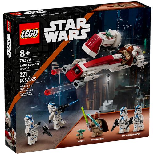 Lego Star Wars Huida en Speeder BARC