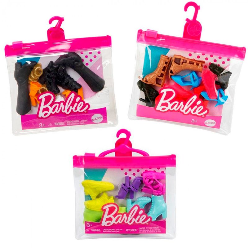 Barbie-Pack-Zapatos-Individual-Surtido