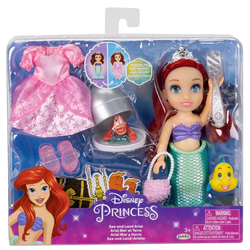 Princesas-Disney-Pack-Mar-y-Tierra-Ariel-Muñeca_2