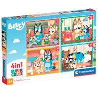 Bluey Puzzles 4 en 1