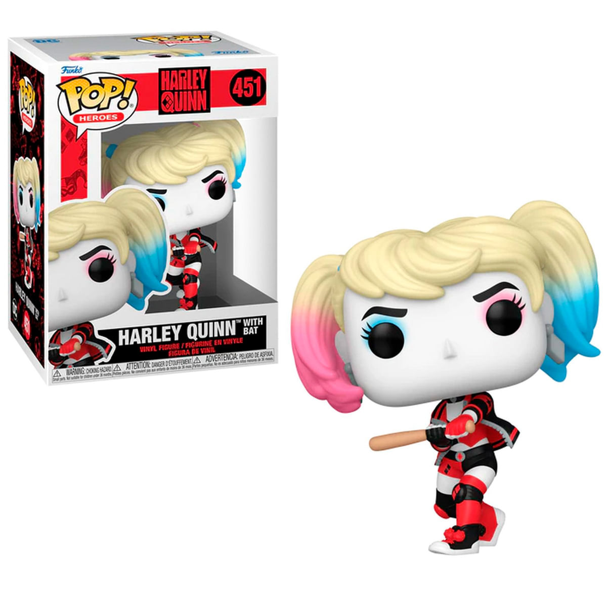 Funko POP! DC Harley Quinn con Bate