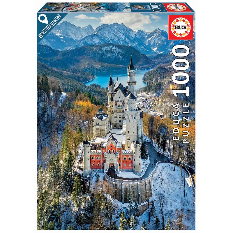 Puzzle-Castillo-Neuswanstein-1000-Piezas