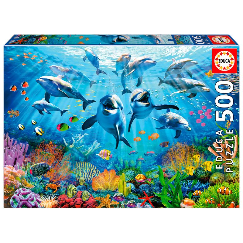 Puzzle-Fiesta-Bajo-el-Mar-500-Piezas