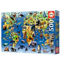 Puzzle Especies en Peligro 500 Piezas