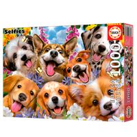 Puzzle 1000 Piezas Selfie Perritos