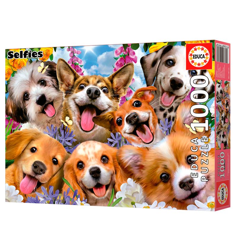 Puzzle-1000-Piezas-Selfie-Perritos