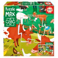 Animales de Granja Puzzle 28 Piezas Maxi