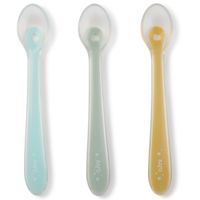 Pack 3 cucharas silicona azul Mist