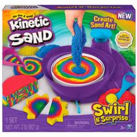 Kinetic Sand Swirl n' Surprise