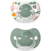 Pack 2 chupetes +18M Walk Verde