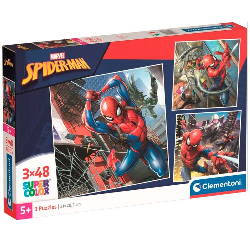 Spiderman-Puzzle-3x48-Piezas