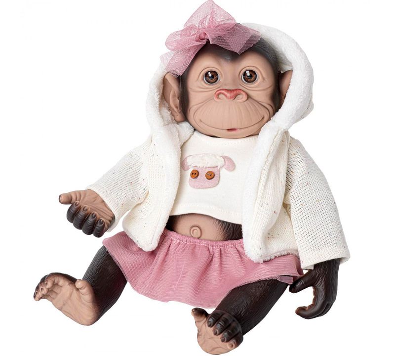 Bebe Mono Reborn con Capucha Drim