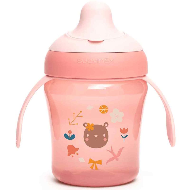 Taza-aprendizaje--6M-de-200ml-Rosa