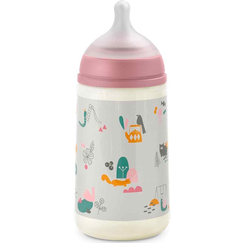 Biberon-PP-270ml-Walk-Rosa