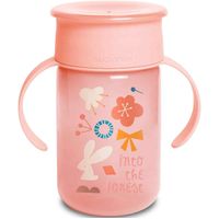 Taza 360º +12m de 340ml Forest Rosa