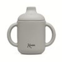 Taza con asas de silicona Gris