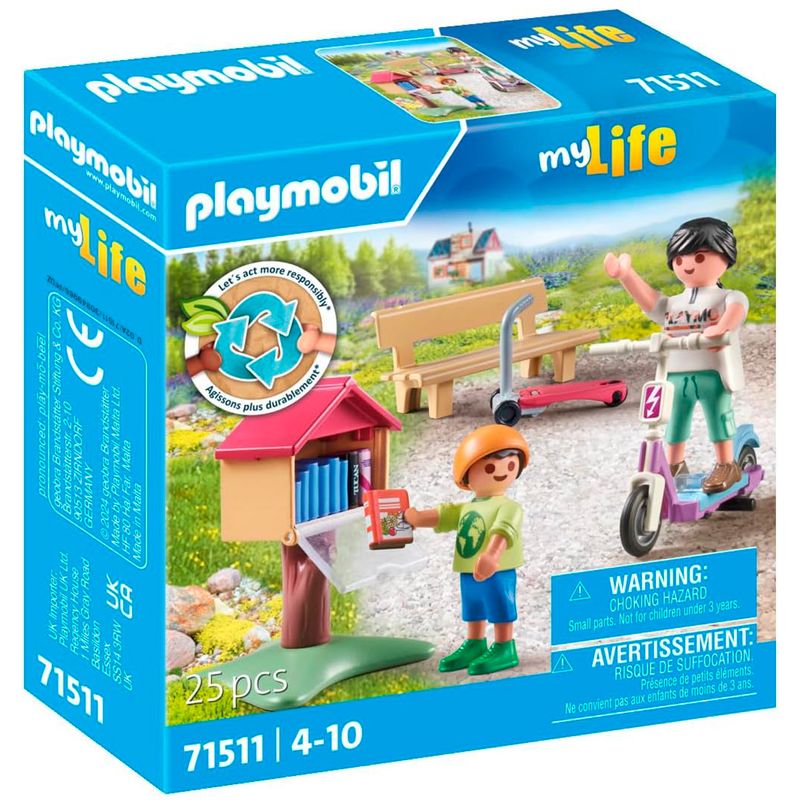 Playmobil-My-Life-Intercambio-de-Libros