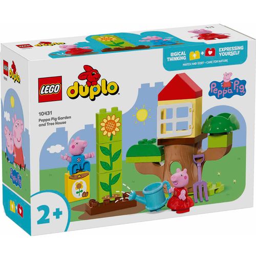 Lego Duplo Peppa Pig Jardín y Casa Árbol