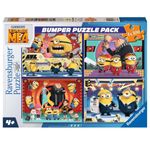 Minions-Puzzle-4x100-Piezas