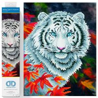 Diamond Dotz Diamond Painting Tigre Blanco