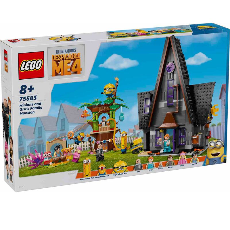 Lego-Minions-y-Mansion-Familiar-de-Gru