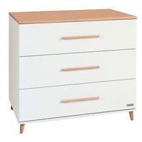 Comoda CO-1972 combinada Blanco/ Natural