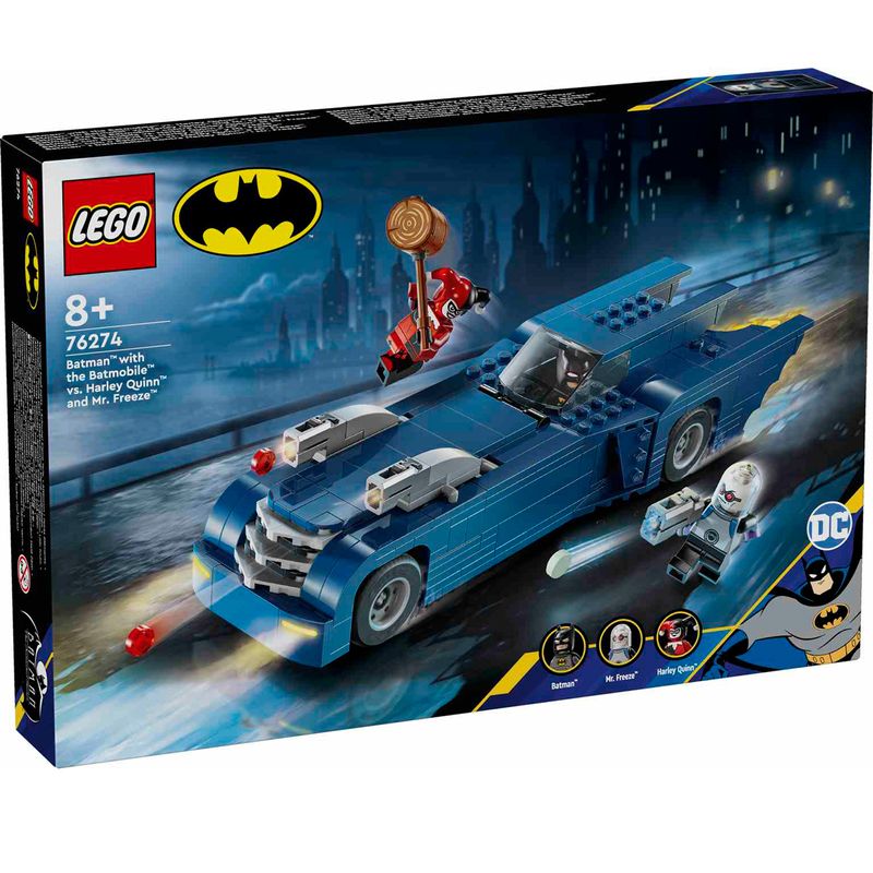 Lego-Batman-con-Batmovil-vs-Harley-Quinn