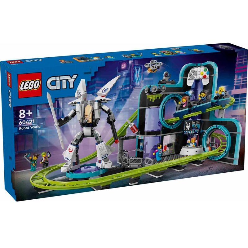 Lego-City-Montaña-Rusa-de-Robot-World