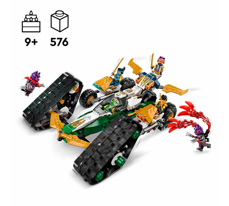 Lego Ninjago Vehiculo Combinado del Equipo Ninja Drim