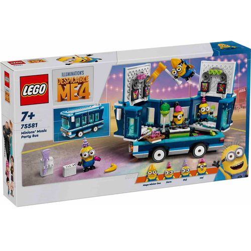 Lego Minions Bus de Fiesta Musical