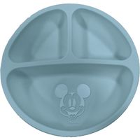 Plato compartimentos silicona Mickey Mouse