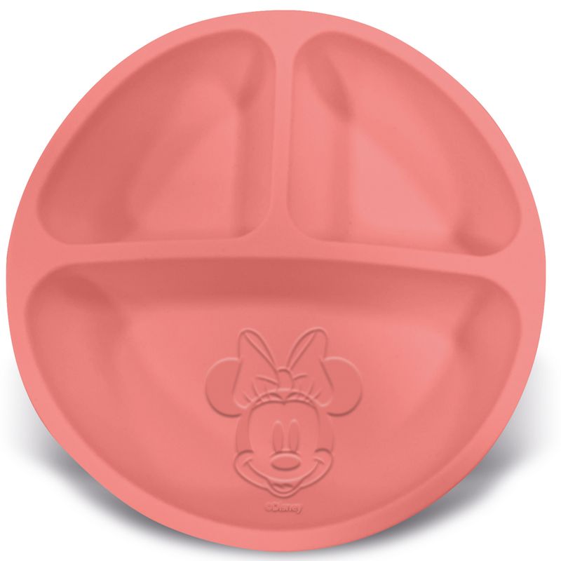 Plato-compartimentos-silicona-Minnie-Mouse