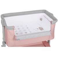 Minicuna Colecho Comfy Rosa + textil Star