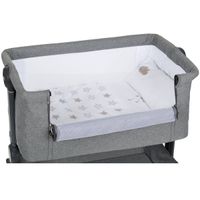 Minicuna Colecho Comfy Gris + textil Stars