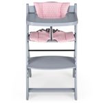 Trona-madera-gris-con-cojin-Full-Rosa