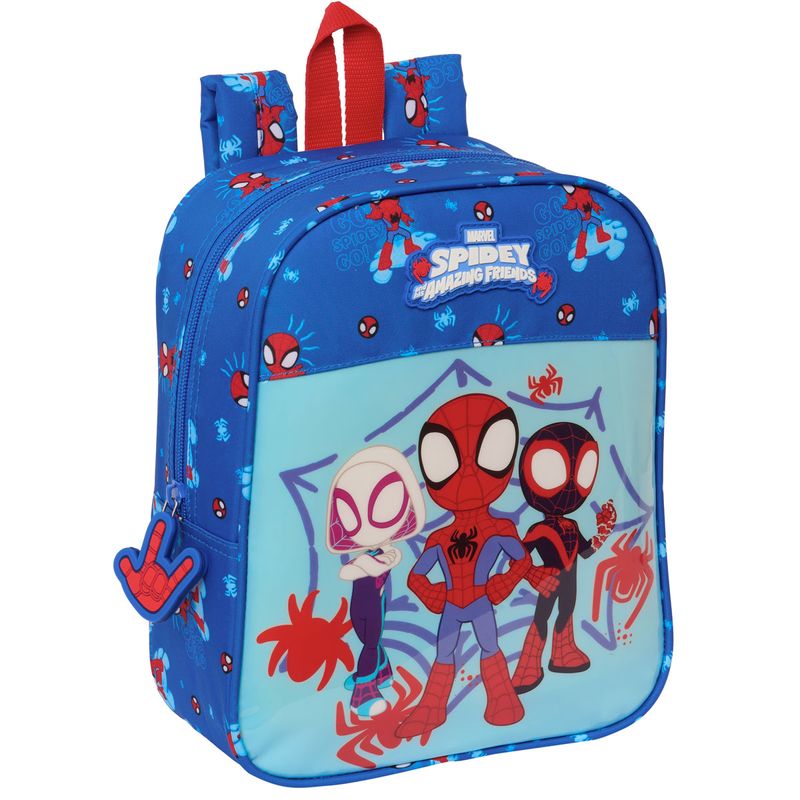 Spidey-Mochila-Guarderia-Adaptable-Carro
