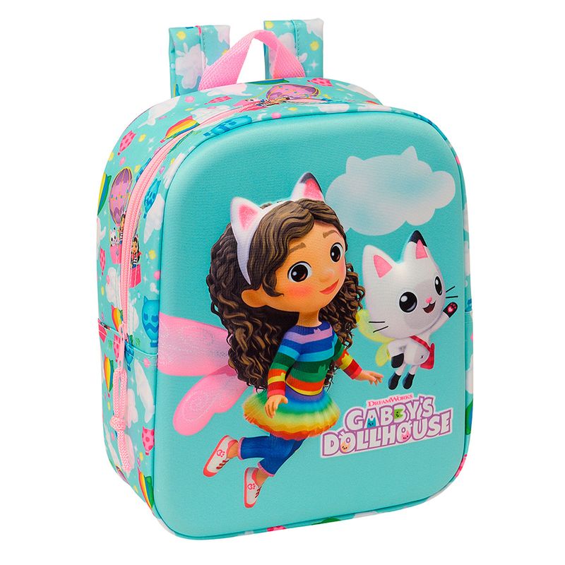 Casa-de-Muñecas-de-Gabby-Mochila-Guarderia-3D