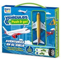 Push & Go Vehículos Aventuras en el Cielo