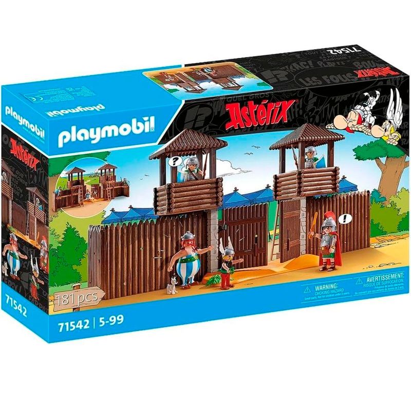 Playmobil-Asterix--Campamento-Romano